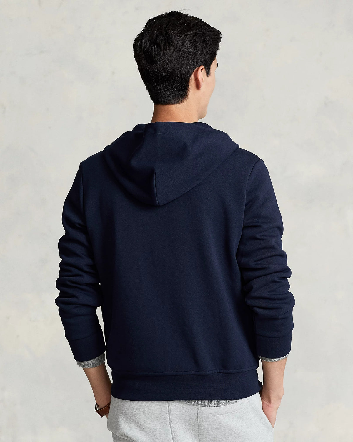 Felpa con cappuccio e cerniera<BR/> 710888282 002 RALPH LAUREN