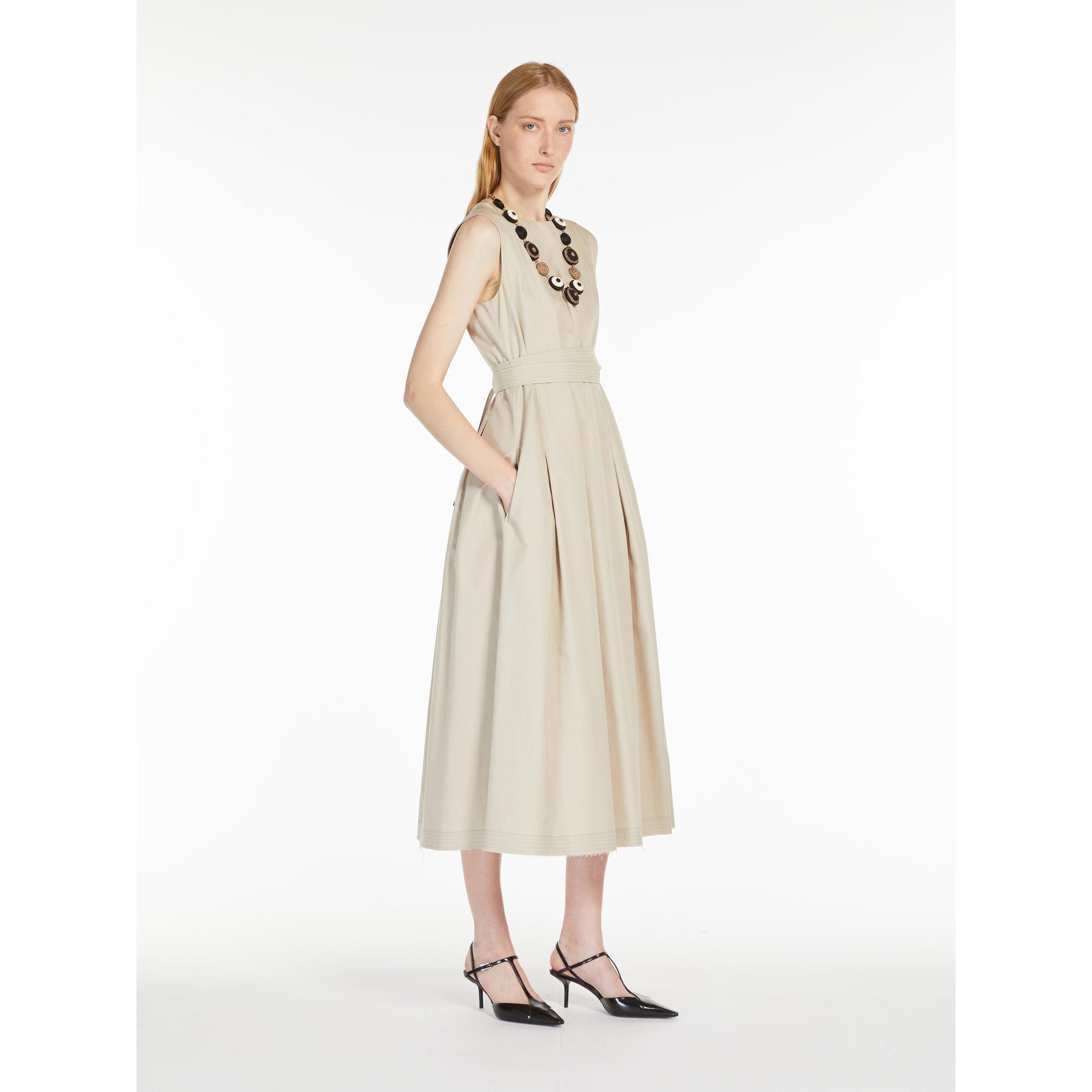 Abito donna in puro cotone AMINA 001 S MAX MARA