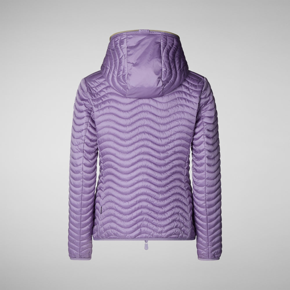 Piumino donna in tessuto tecnico con cappuccio Melody D32197W 80042 SAVE THE DUCK