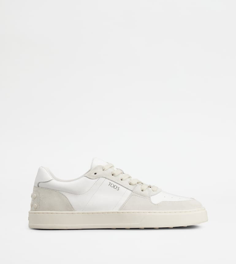 Scarpa uomo in pelle scamosciata inserti in pelle lscia XXM04L0IF80BKB B001 TOD'S