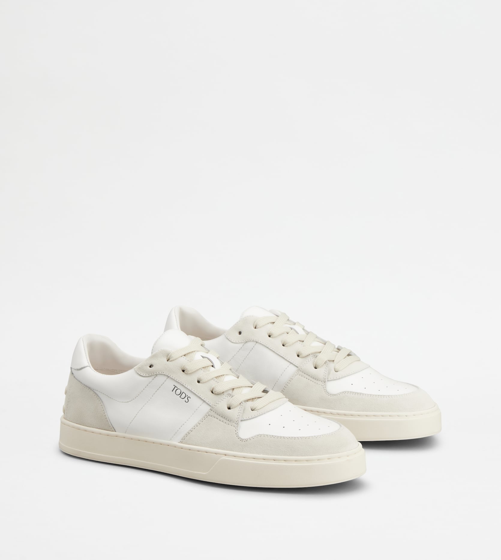 Scarpa uomo in pelle scamosciata inserti in pelle lscia XXM04L0IF80BKB B001 TOD'S