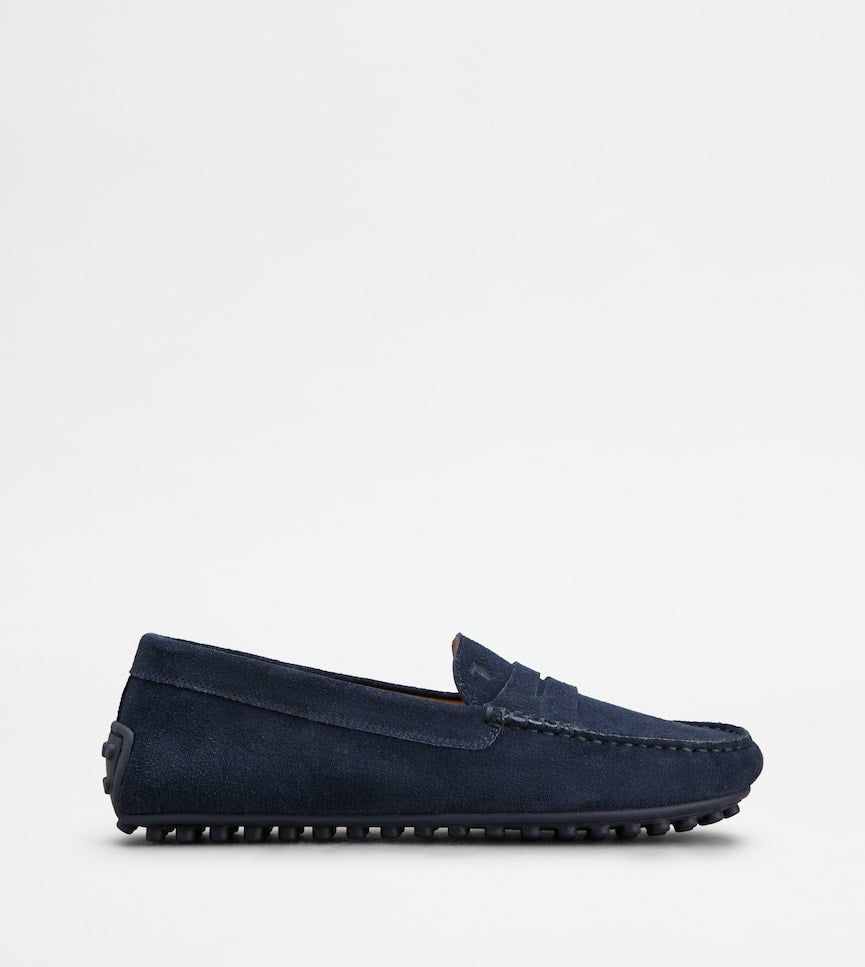 City Gommino Mocassino in Pelle Scamosciata<BR/> XXM42C00640REO U820 TOD'S