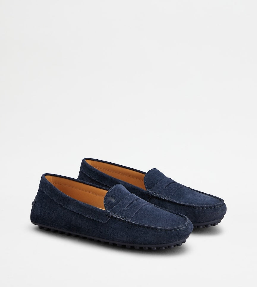 City Gommino Mocassino in Pelle Scamosciata<BR/> XXM42C00640REO U820 TOD'S