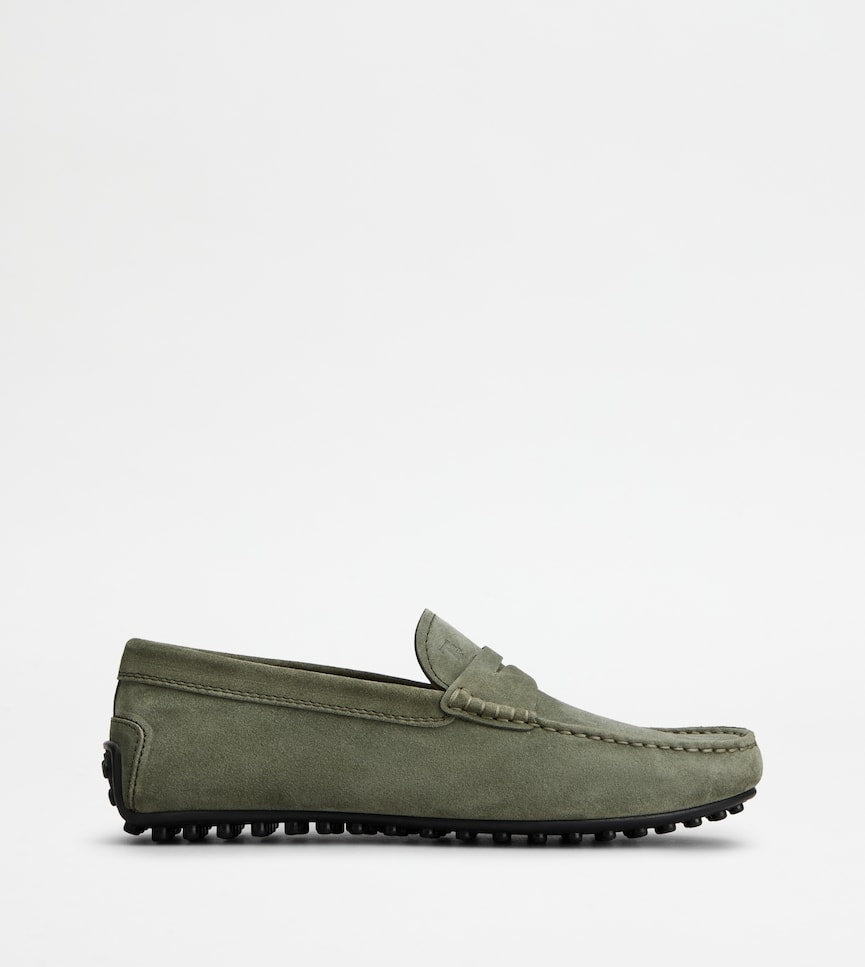City Gommino Mocassino in Pelle Scamosciata<BR/> XXM42C00640REO V813 TOD'S