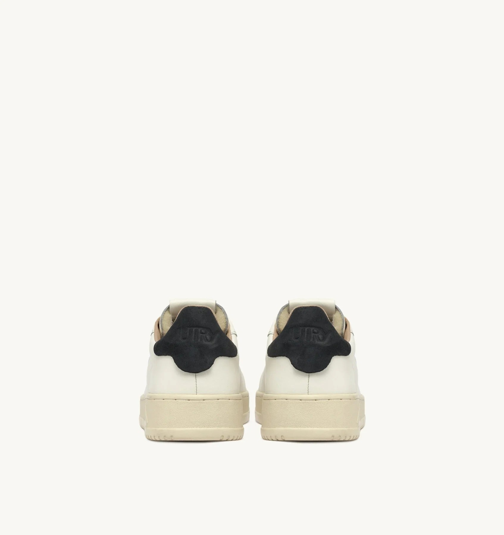 SNEAKERS DALLAS LOW IN PELLE BIANCA E SPACE ADLM MR04 AUTRY ACTION SHOES