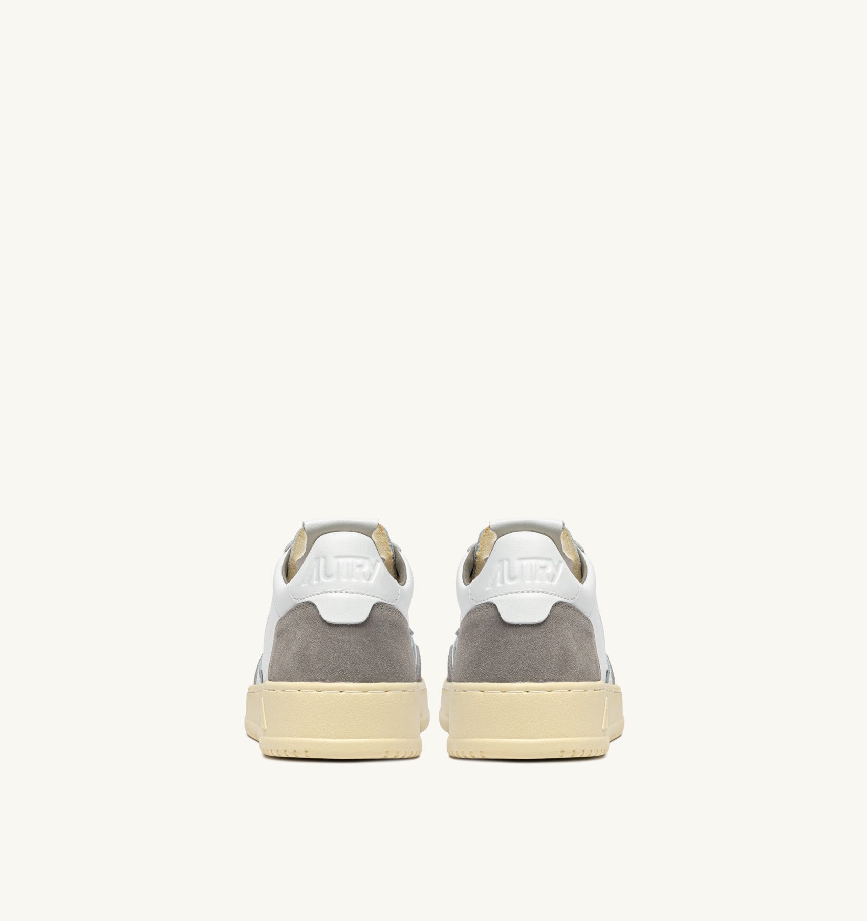 SNEAKERS MEDALIST LOW IN PELLE BIANCA E SUEDE VAPOR AULM FT01 AUTRY ACTION SHOES
