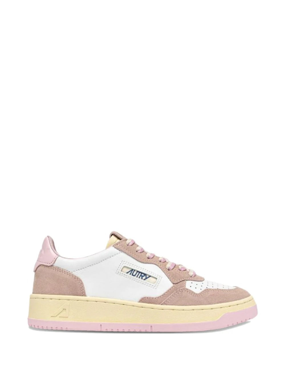 Sneakers medalist rosa e bianco AULW BW01 AUTRY ACTION SHOES