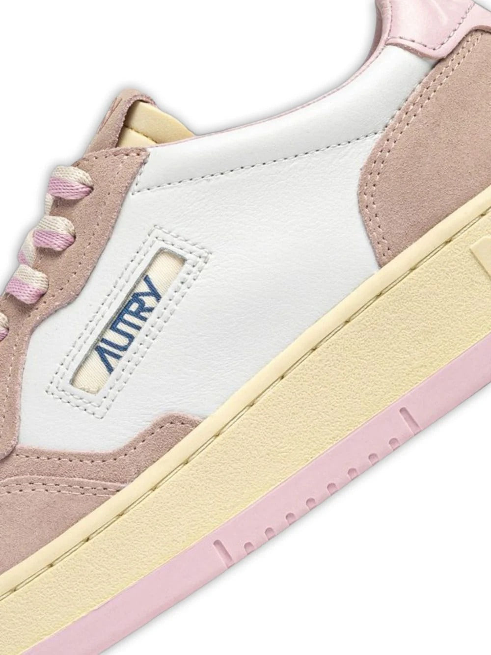 Sneakers medalist rosa e bianco AULW BW01 AUTRY ACTION SHOES