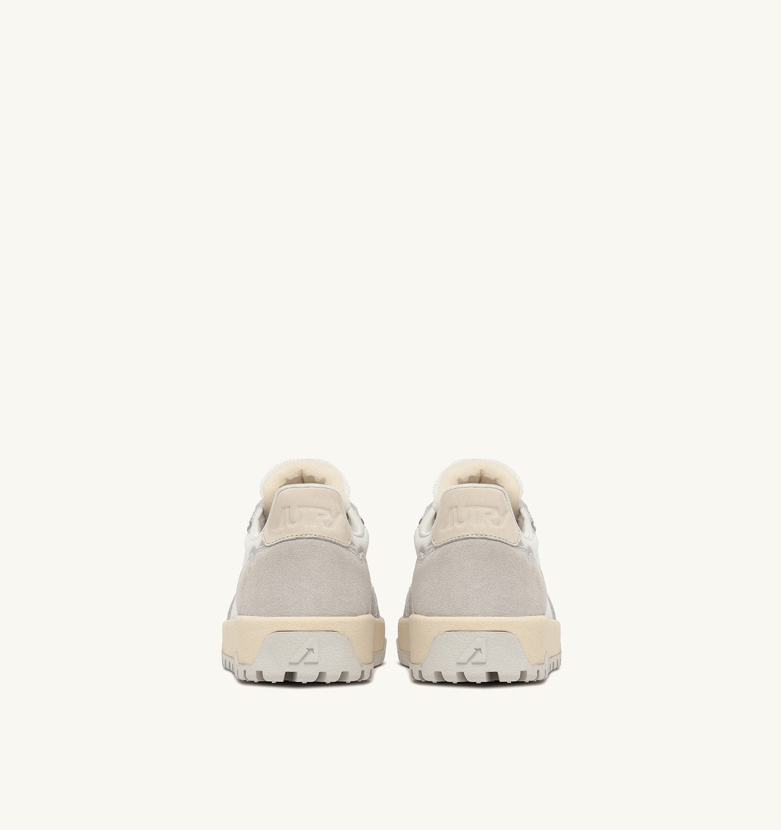SNEAKERS WILDPACE LOW IN DRAGON MESH E SUEDE BIANCO E MARSHMALLOW<BR/> LDLM AK01 AUTRY ACTION SHOES