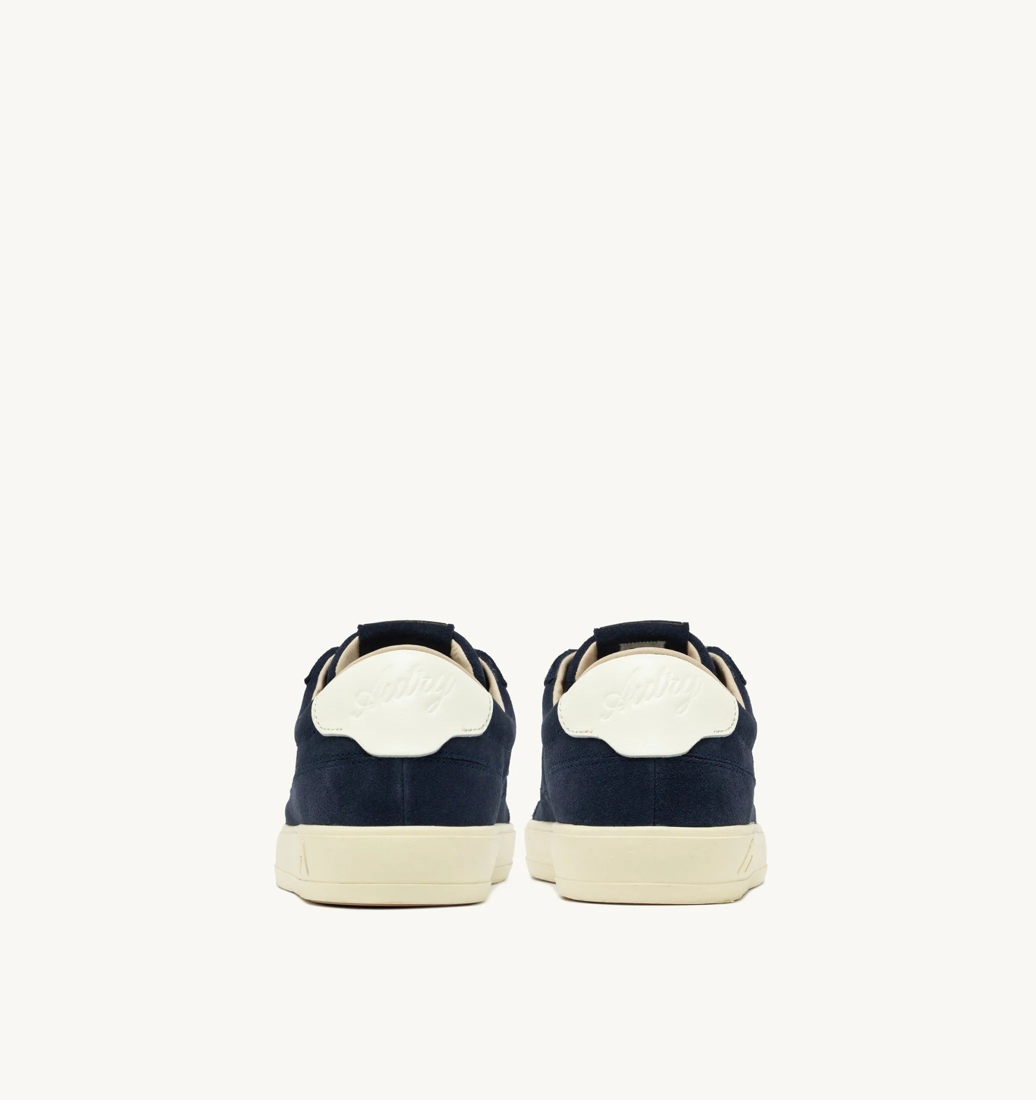 SNEAKERS WINDSCAPE LOW IN SUEDE NAVY E MARSHMALLOW<BR/> SCLM KT05 AUTRY ACTION SHOES
