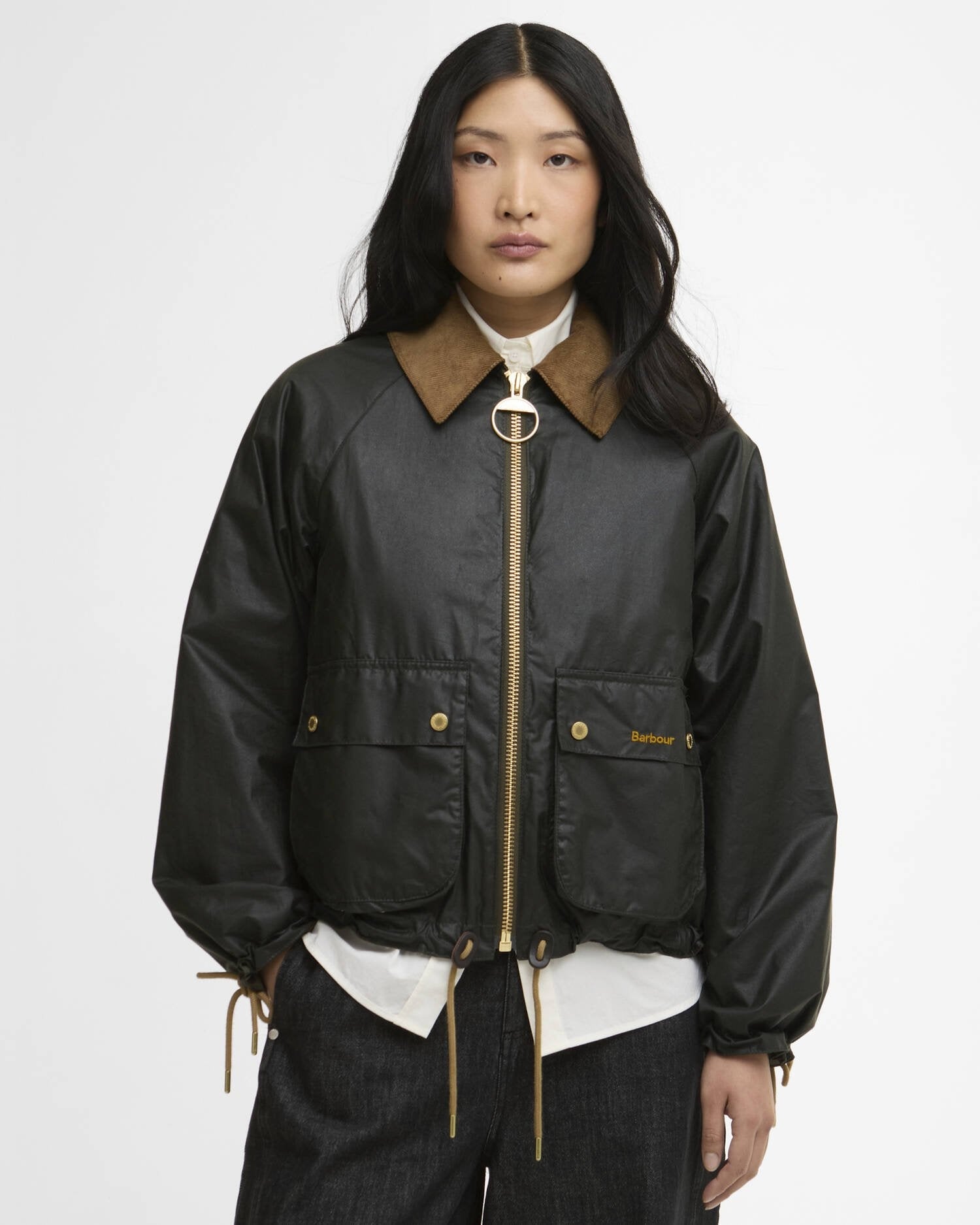 Giacca cerata Marron<BR/> LWX1531LWX OL12 BARBOUR
