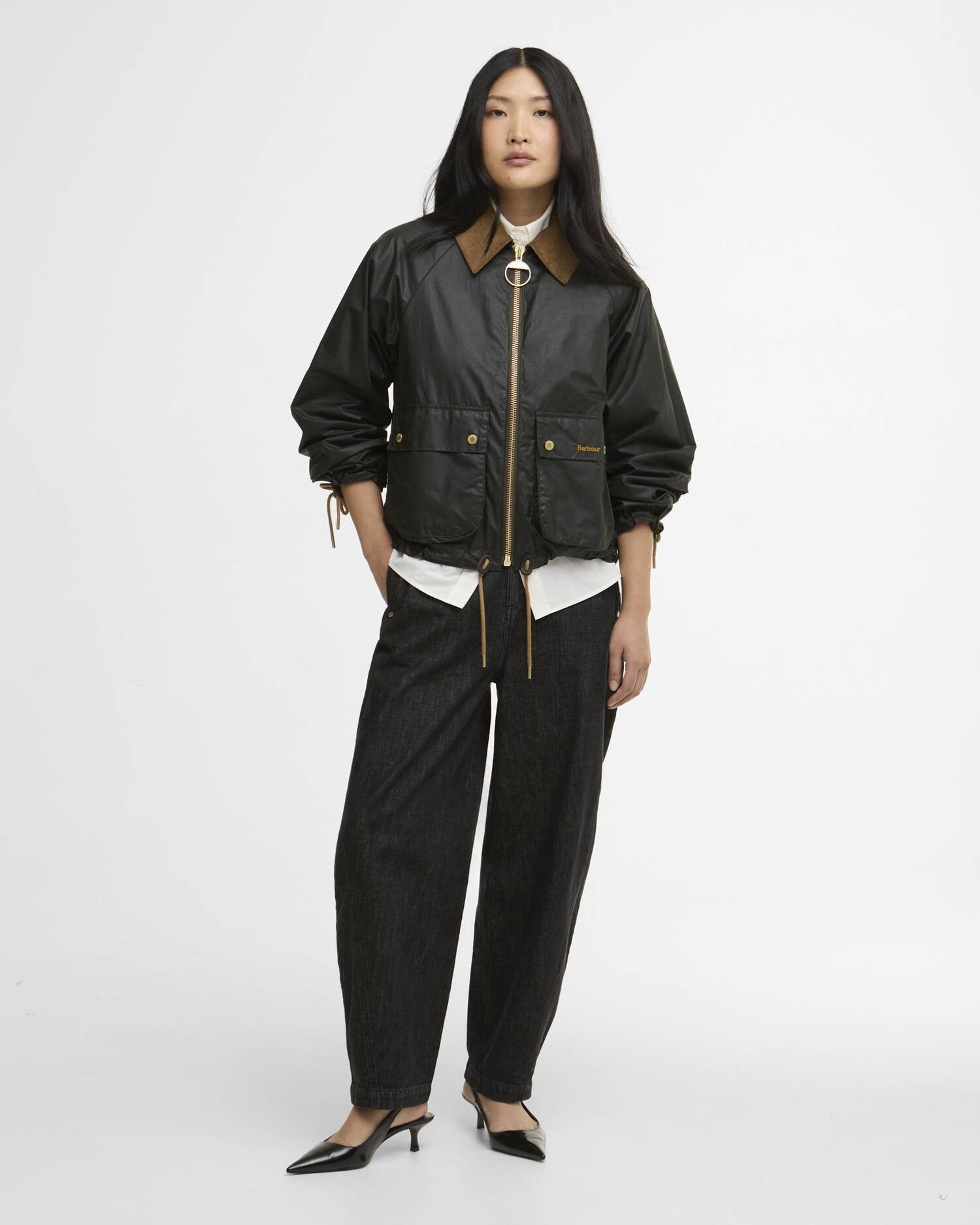 Giacca cerata Marron<BR/> LWX1531LWX OL12 BARBOUR