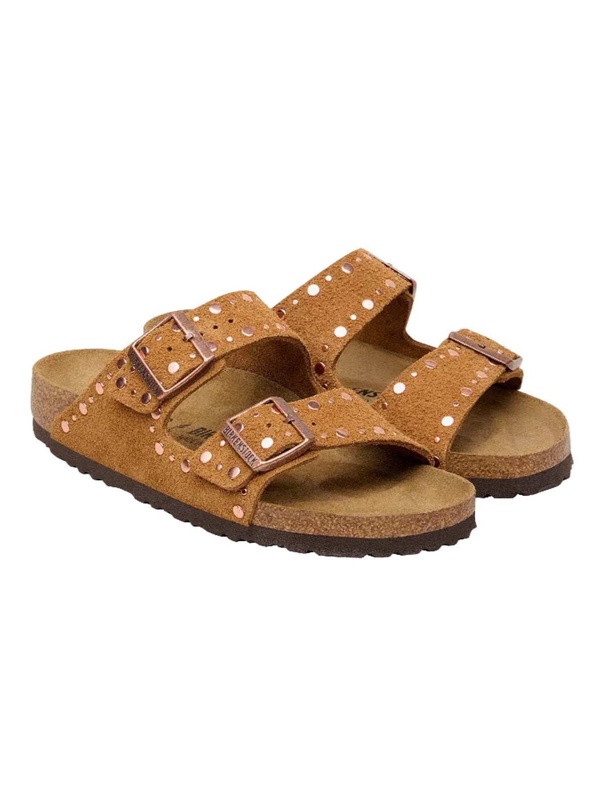 Ciabattai Arizona Rivet in camoscio 1031731ARIZONA MINK BIRKENSTOCK