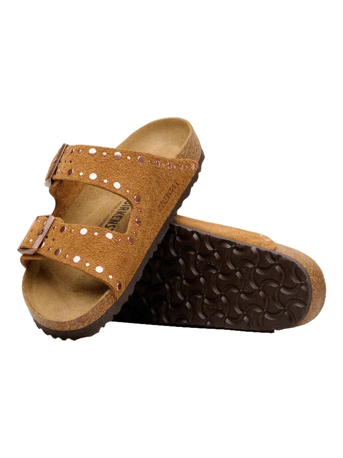 Ciabattai Arizona Rivet in camoscio 1031731ARIZONA MINK BIRKENSTOCK