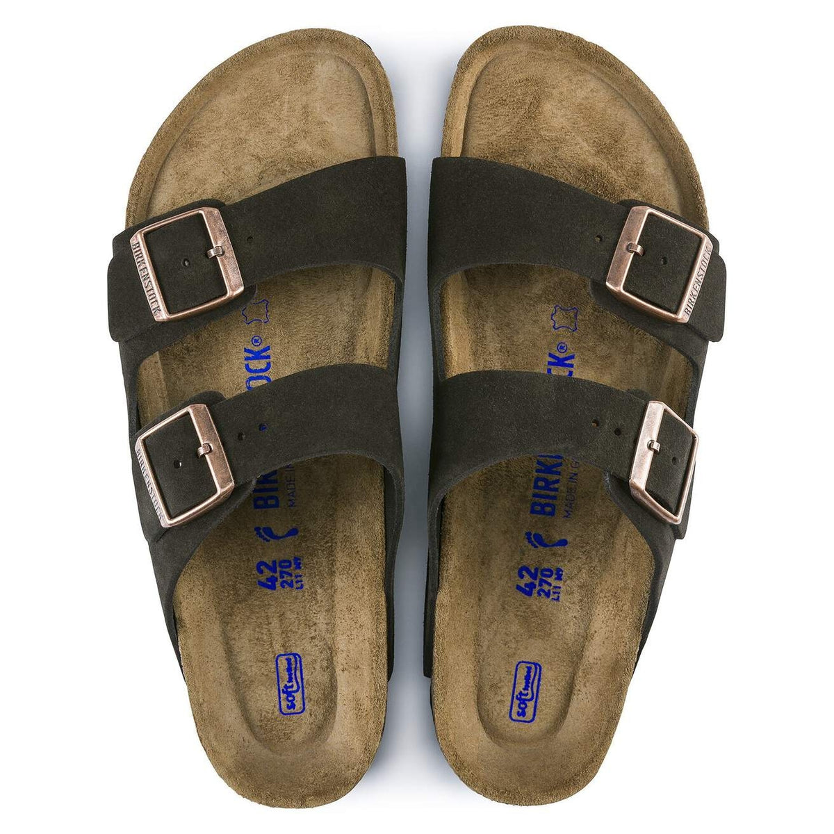 Arizona plantare morbido<BR/> 951313ARIZONASFB MOCCA BIRKENSTOCK
