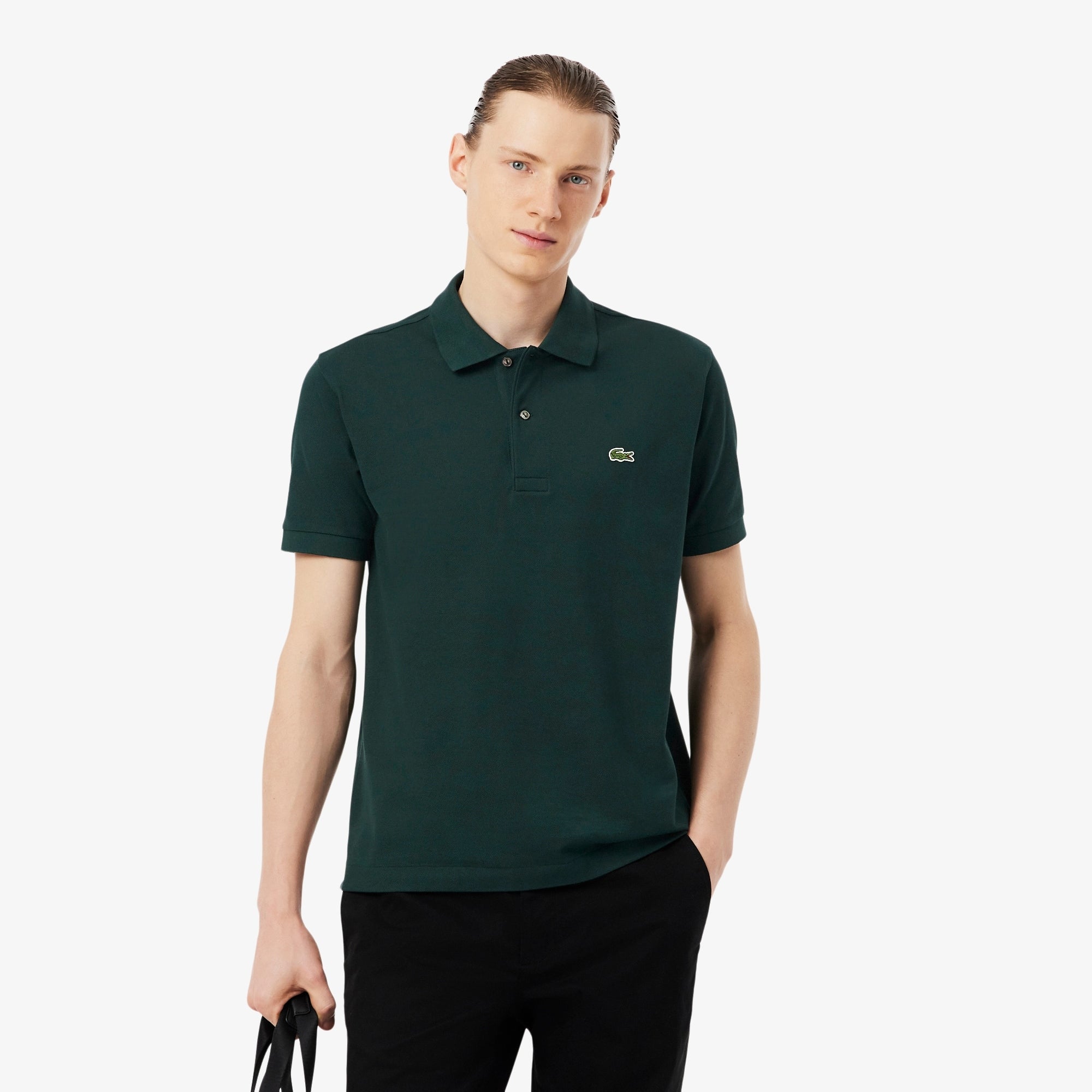 Polo uomo in cotone piquè manica corta 1212 AFK LACOSTE