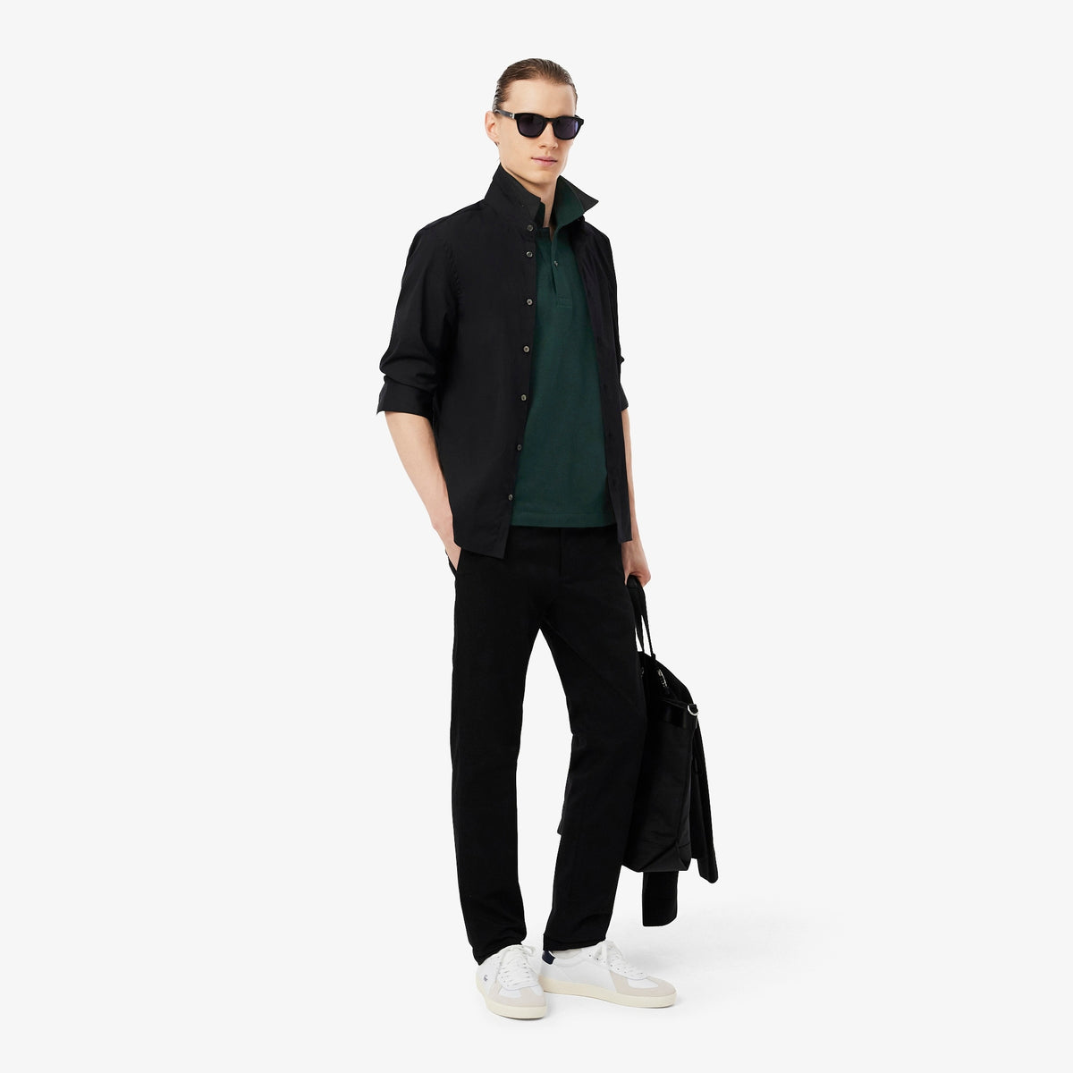 Polo uomo in cotone piquè manica corta 1212 AFK LACOSTE