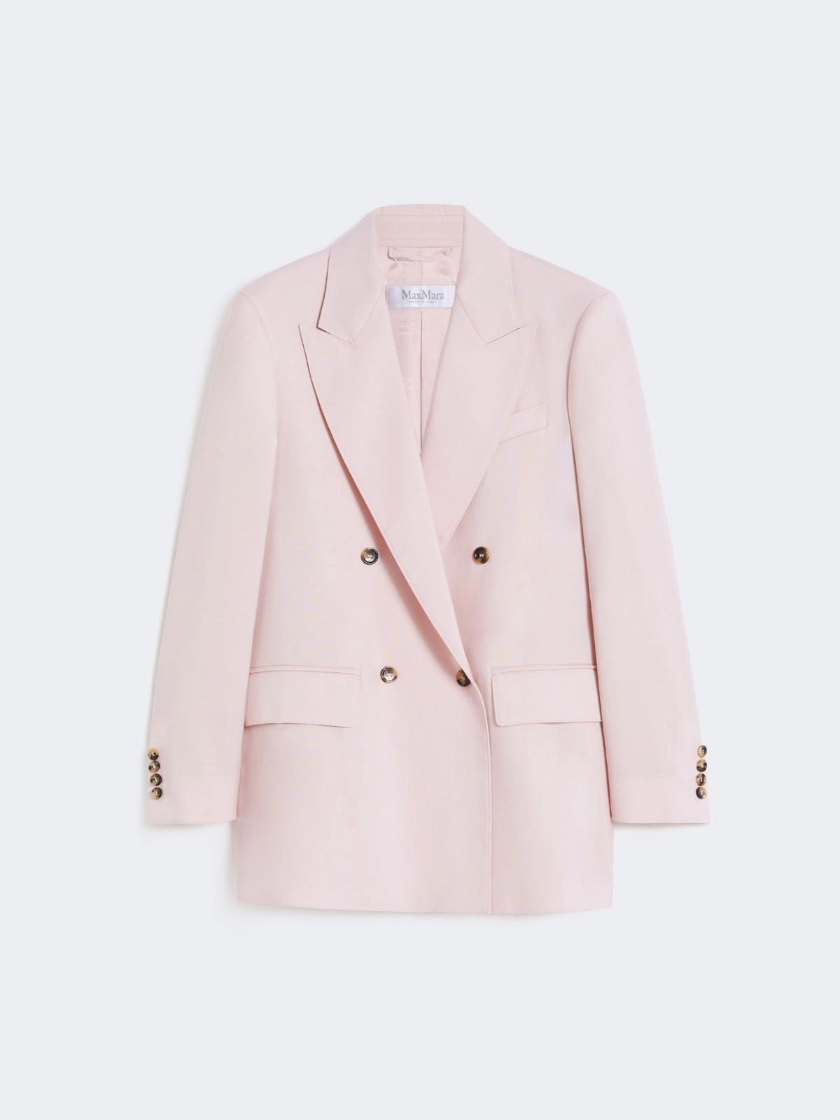 MXMOMBROSA<BR/>Blazer doppiopetto in lana, mohair e seta MXMOMBROSA 022 MAX MARA