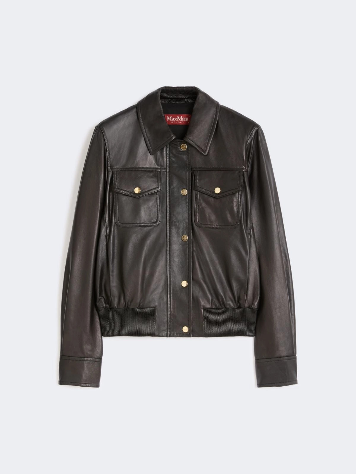 MSTBIADA <BR/>Giacca in pelle MSTBIADA 003 MAX MARA STUDIO