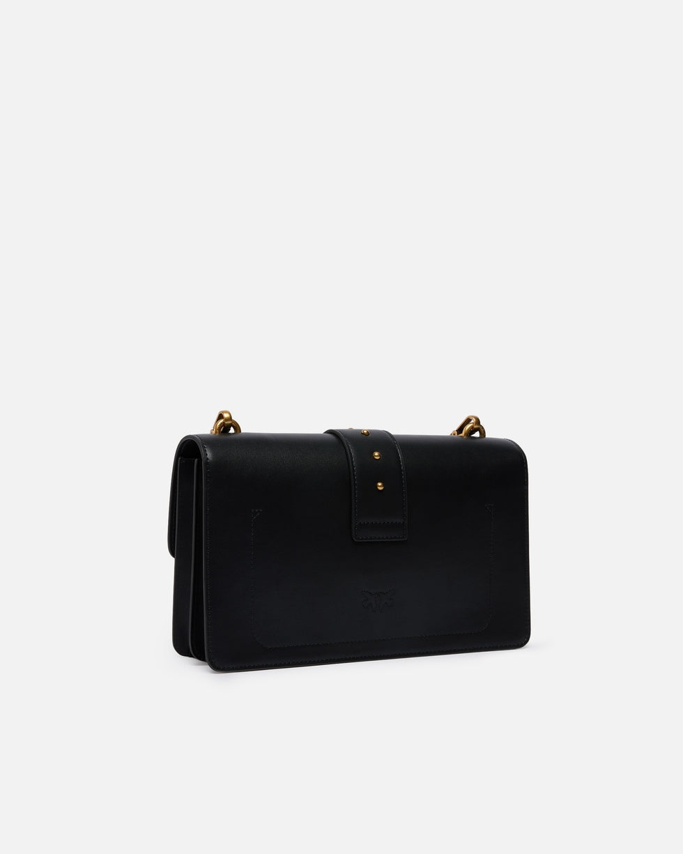 Borsa a mano media Love Bag One in pelle<BR/> 105857A0F1 Z99O PINKO