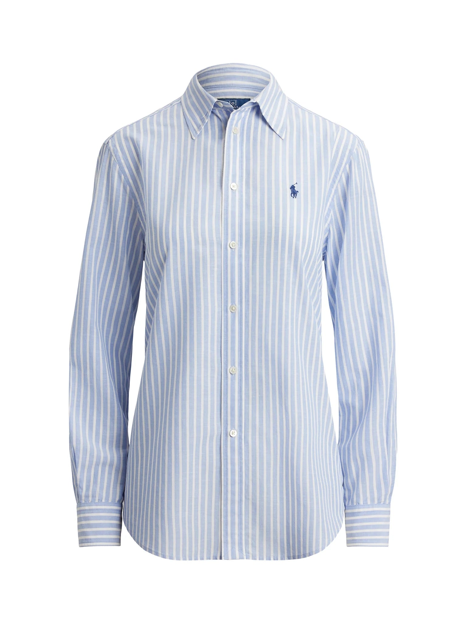 Camicia in cotone e lino 211971514 503 RALPH LAUREN