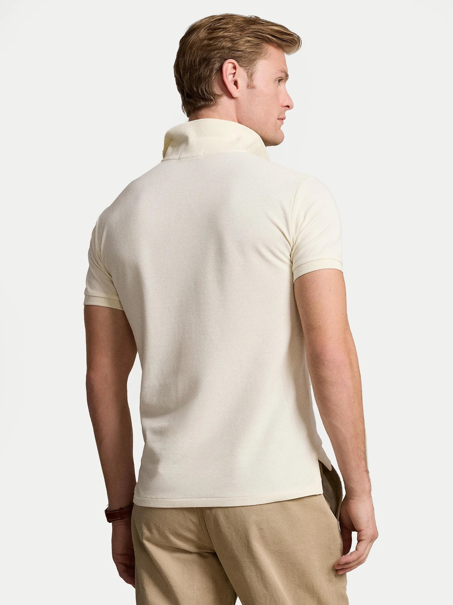 Polo in cotone di piquè 710536856 417 RALPH LAUREN