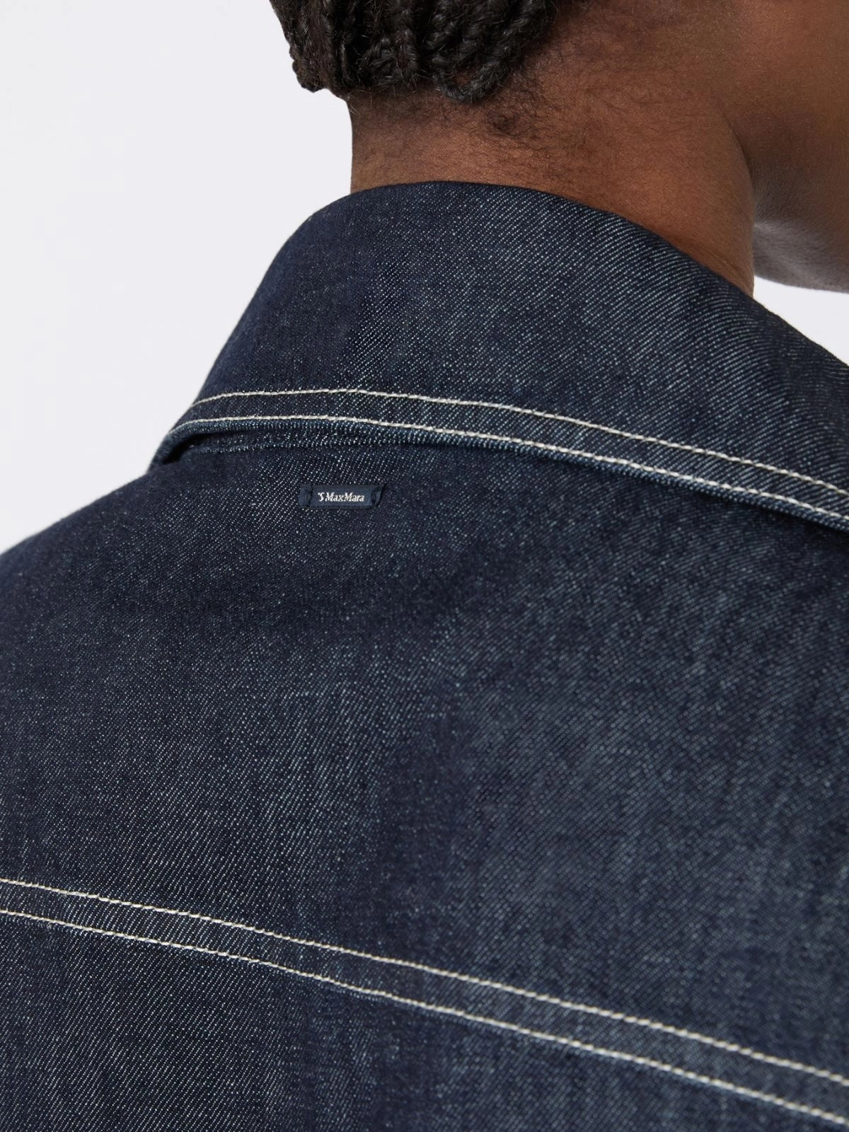 SMMENFASI<BR/>Camicia in denim di cotone SMMENFASI 001 S MAX MARA