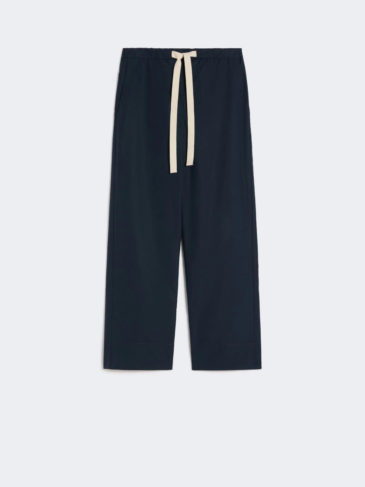 SMMARGENTO<BR/>Pantalone coulisse in cotone - Blu notte<BR/> SMMARGENTO 005 S MAX MARA 2