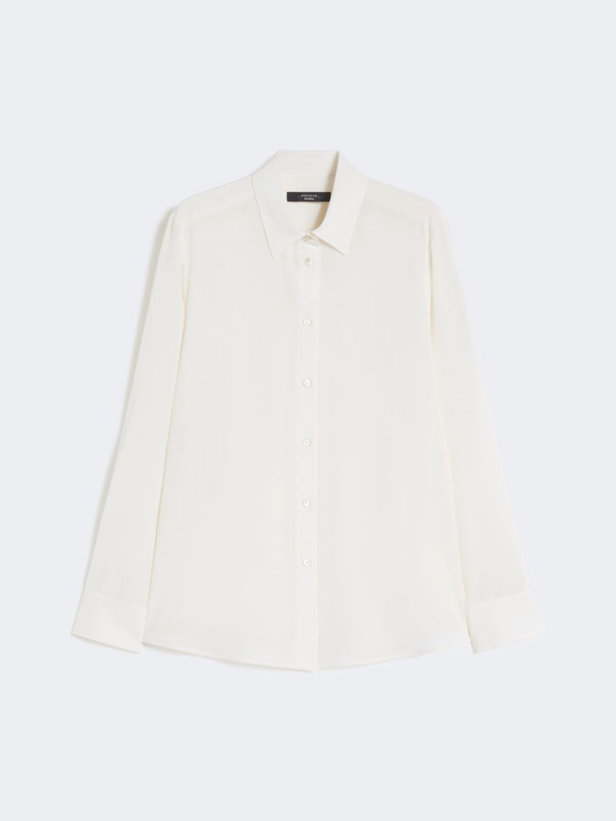 WKDCURVONE<BR/>Camicia in crêpe de Chine di seta WKDCURVONE 001 WEEKEND