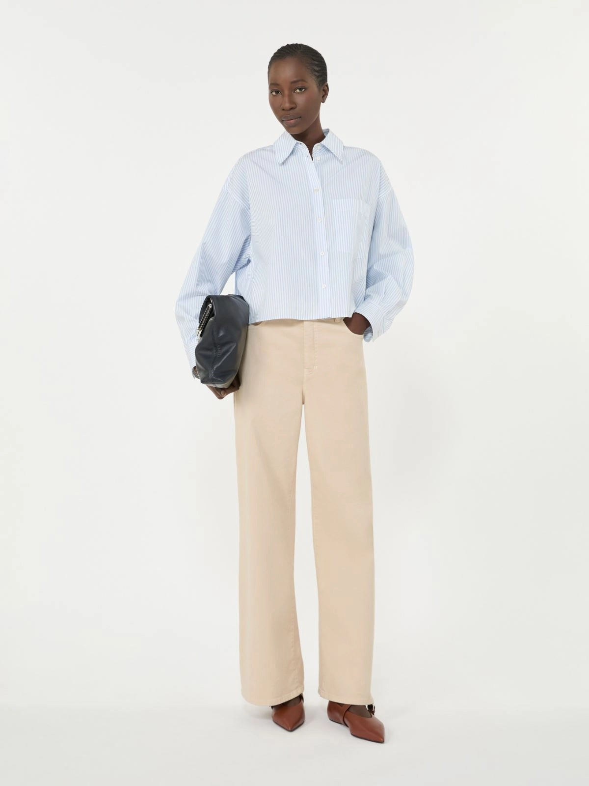 WKDEDEN<BR/>Camicia in popeline di cotone WKDEDEN 034 WEEKEND