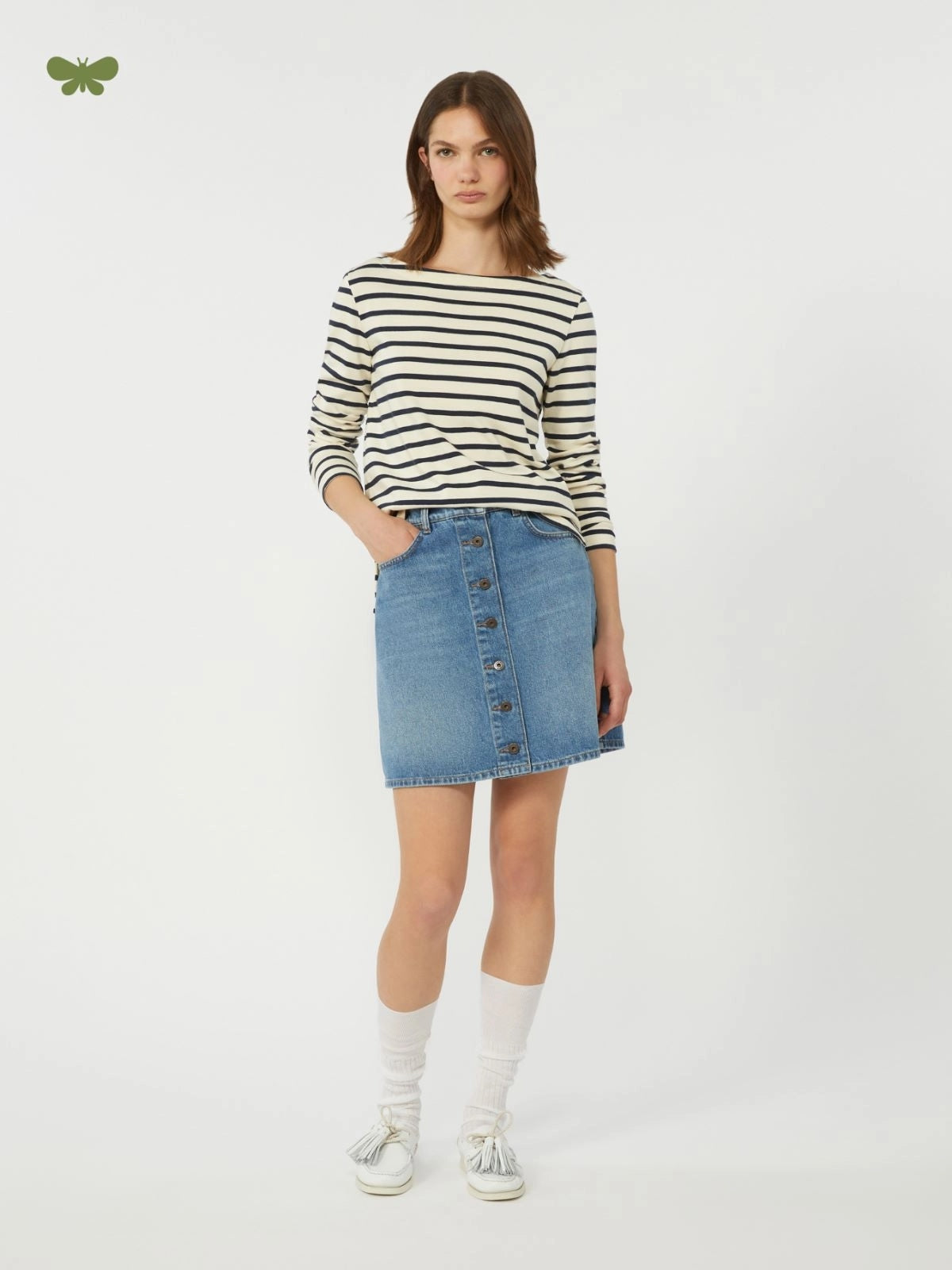 WKDNATALE<BR/>Minigonna in denim autentico WKDNATALE 009 WEEKEND