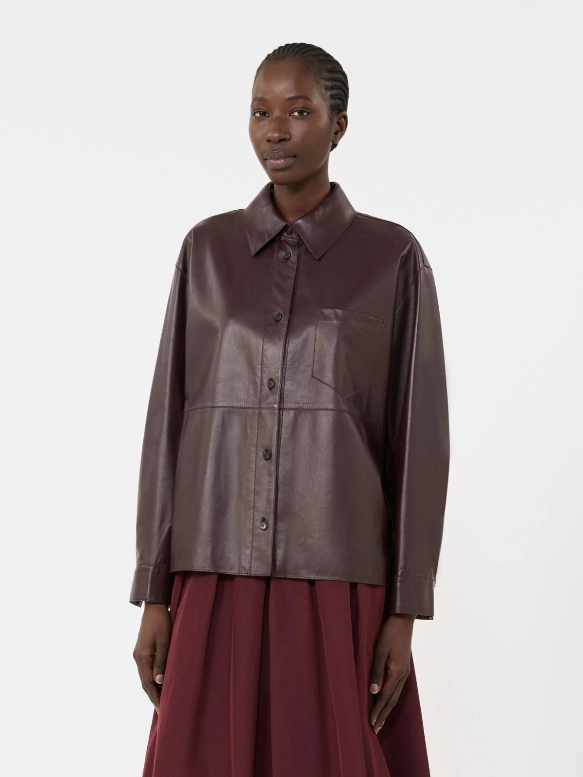 WKDSCATOLA<BR/>Giacca corta a camicia in nappa WKDSCATOLA 002 WEEKEND