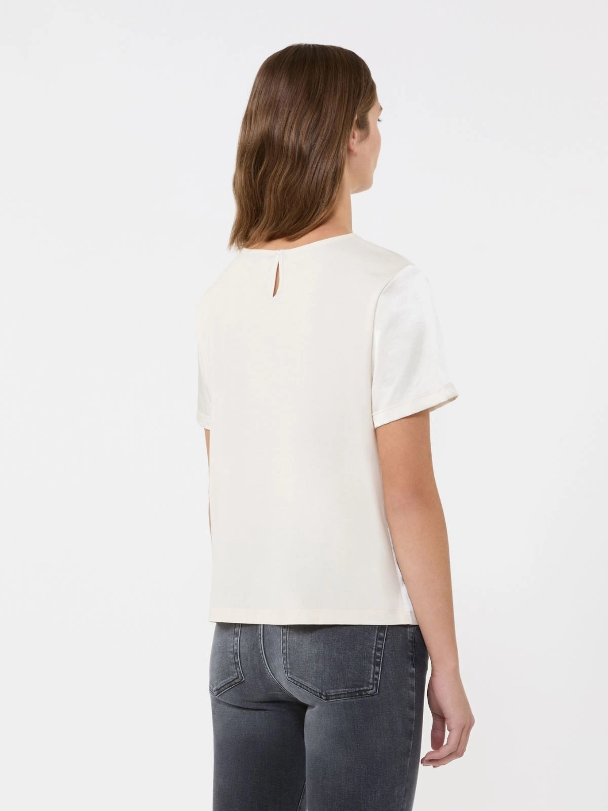 WKDZONA<BR/>T-shirt in raso e jersey WKDZONA 001 WEEKEND