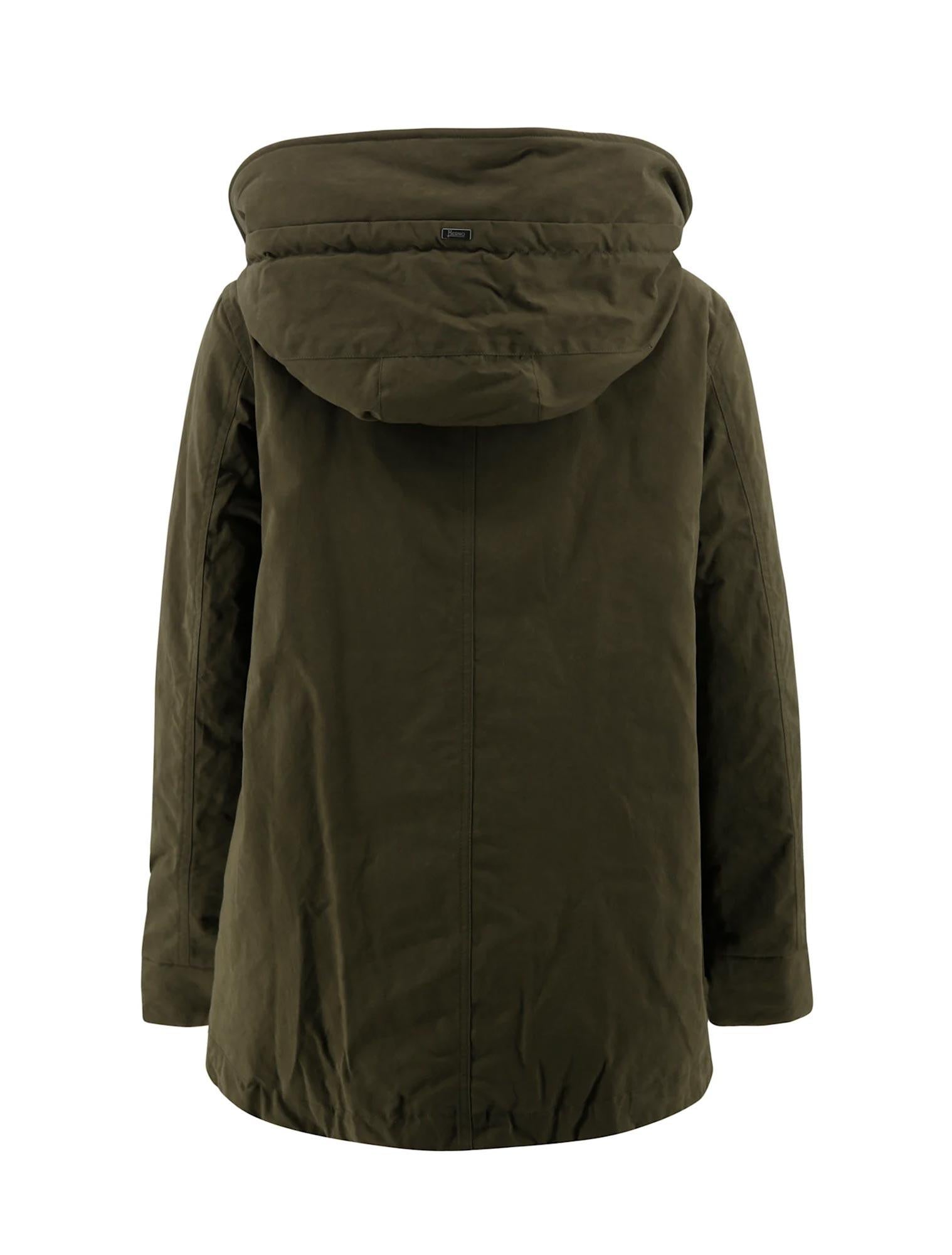 Parka con cappuccio<BR/> PI002106D13800Z 7740 HERNO