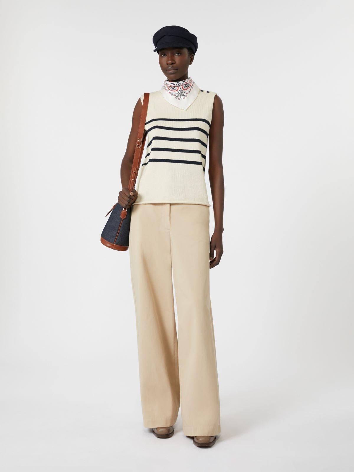 Pantalone in gabardina di cotone ALFEO 001 WEEKEND