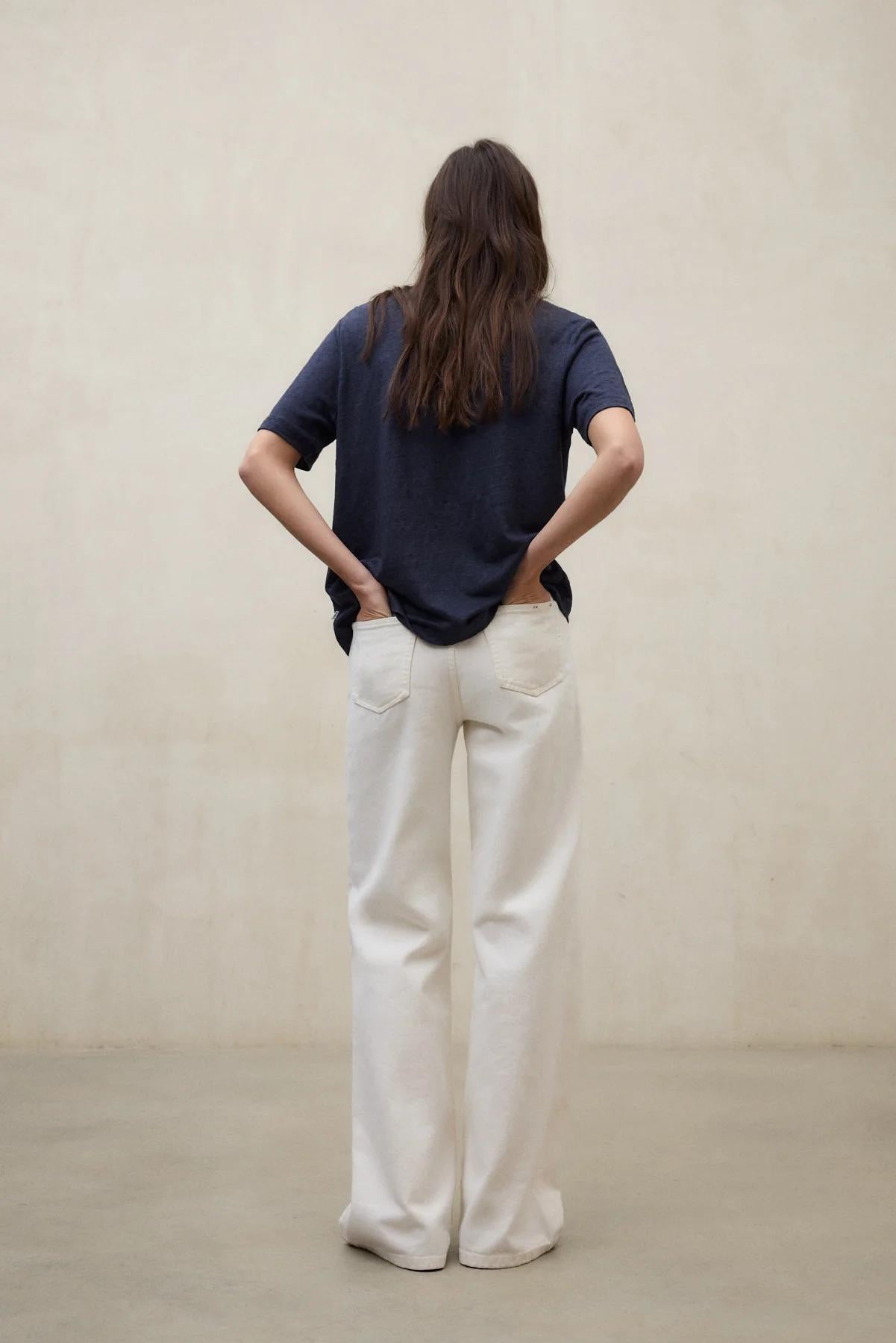 Maglietta Troms Blu<BR/><BR/> TROMS 148 ECOALF