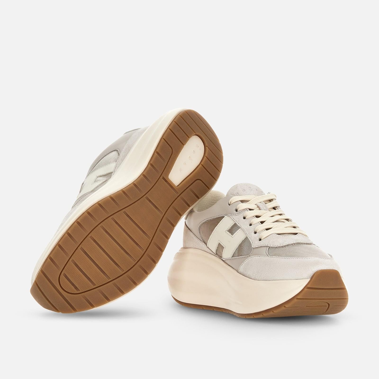 Sneakers Hogan Maxi I Active<BR/>Grigio HXW6960GA40V0G 0RW2 HOGAN