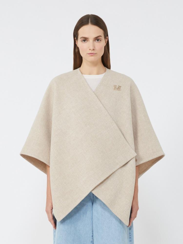 Mantella in alpaca e lana SERRA 002 MAX MARA ACCESSORI