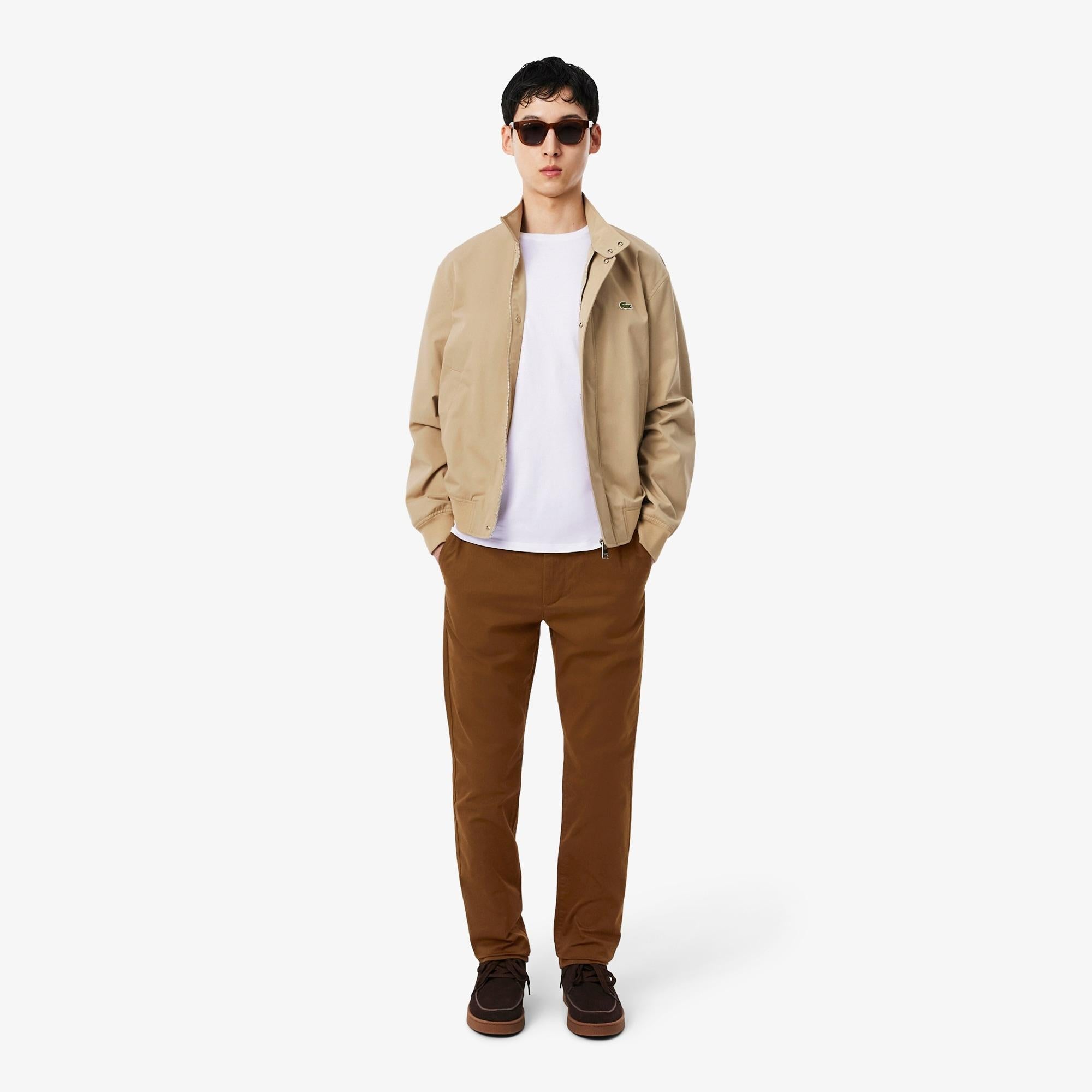 T-shirt in cotone Pima TH6709 001 LACOSTE