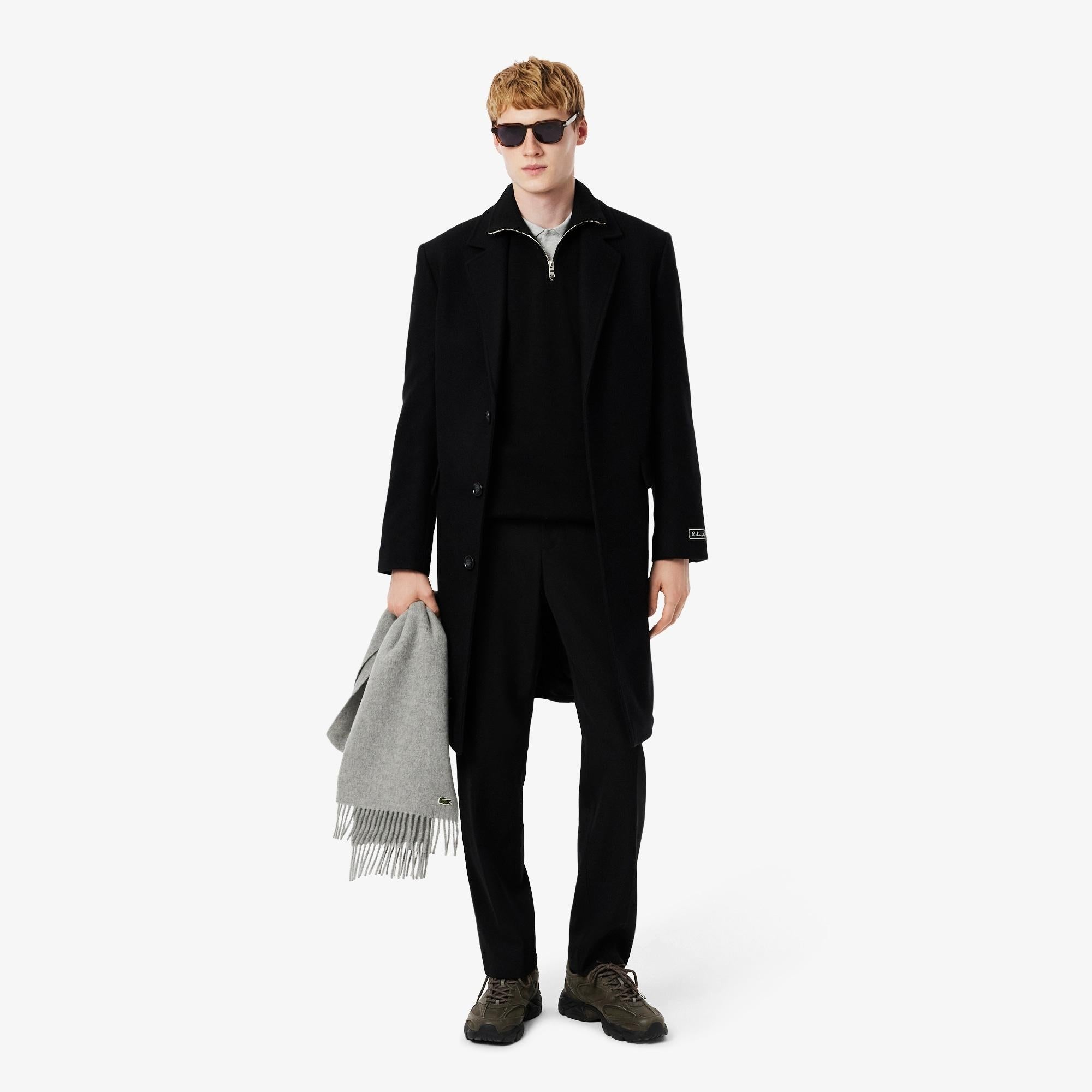 Maglia in cotone a mezza zip SH1927 031 LACOSTE