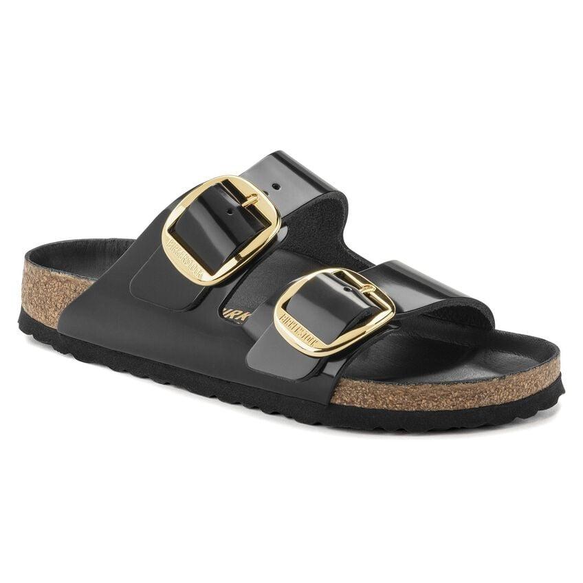 Ciabatta donna in pelle lucida Arizona