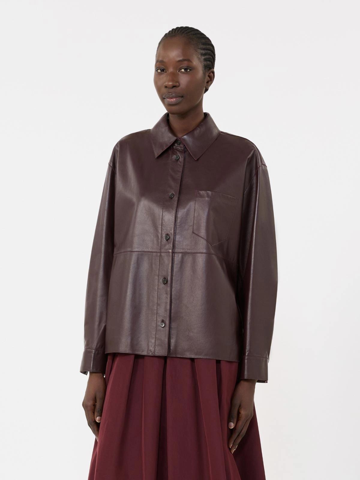 WKDSCATOLA<BR/>Giacca corta a camicia in nappa WKDSCATOLA 002 WEEKEND