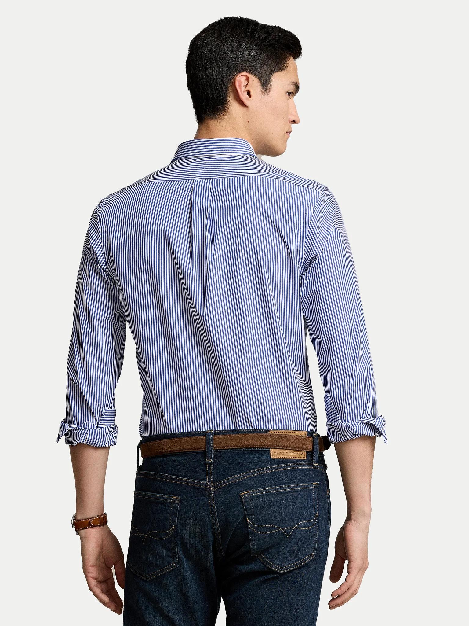 Camicia uomo in cotone elasticizzato 710928254 008 RALPH LAUREN