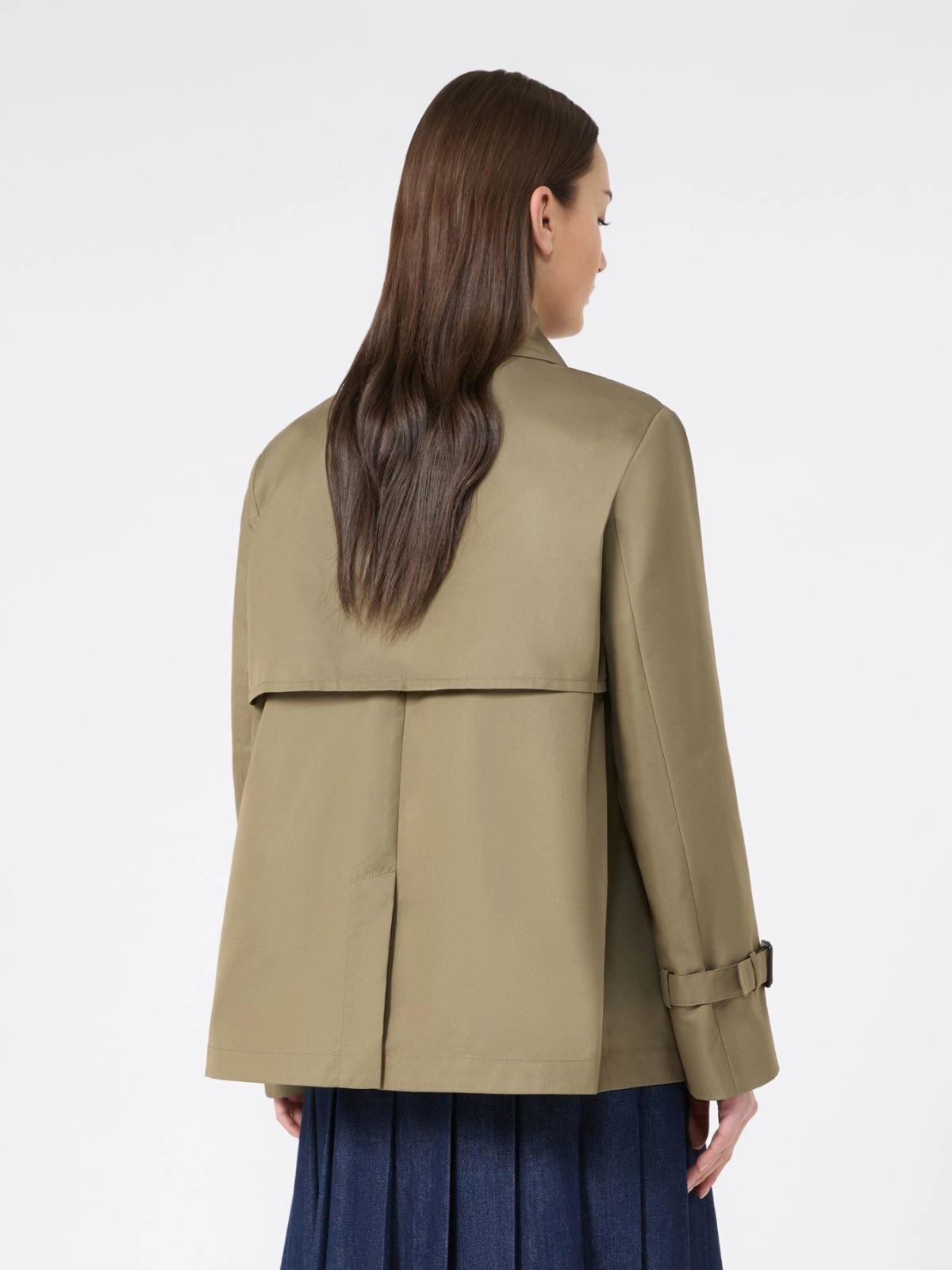 WKDBIGLIA<BR/>Trench crop in gabardina antigoccia WKDBIGLIA 004 WEEKEND