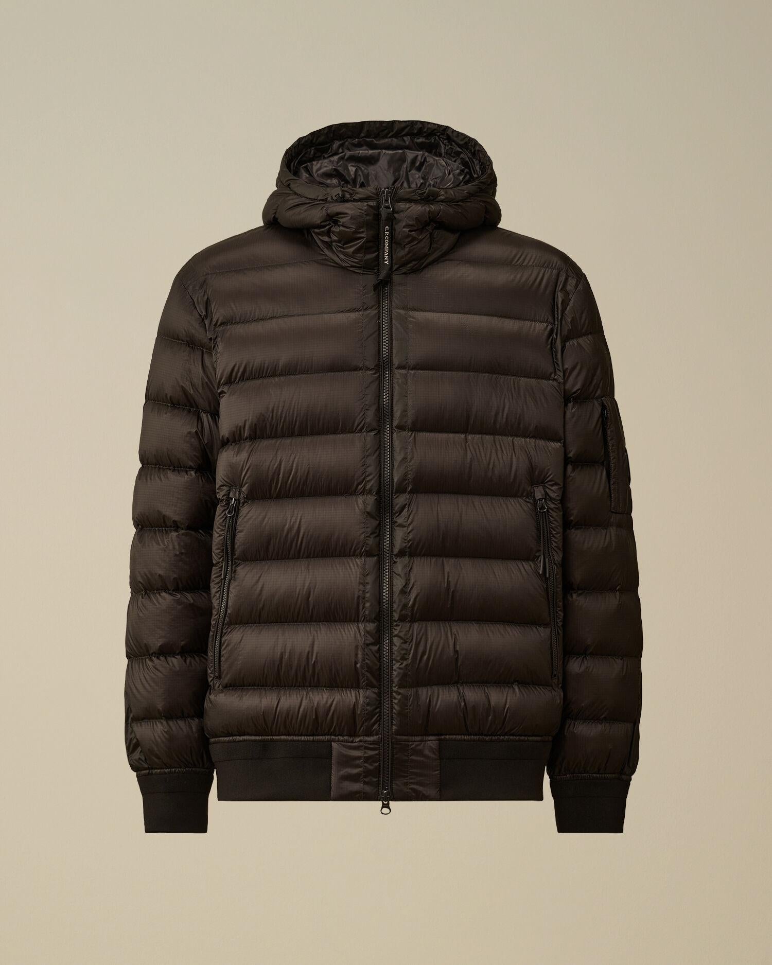 D.D. Shell Hooded Down Jacket<BR/> CMOW002A 999 C.P. COMPANY