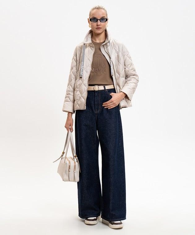 T-shirt in jersey con ricamo SMMBELLA 003 S MAX MARA
