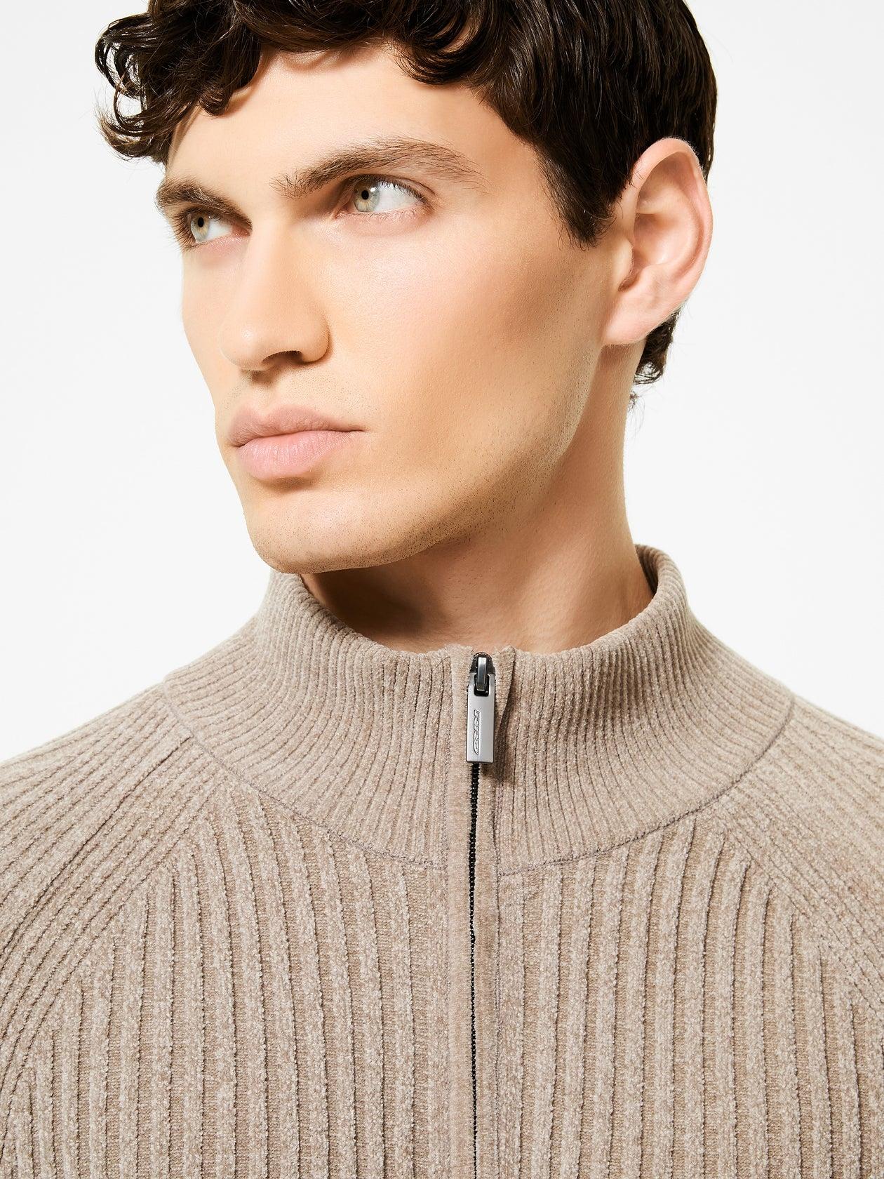 Velvet Rave Full Zip Knit<BR/> W25139 11 RRD