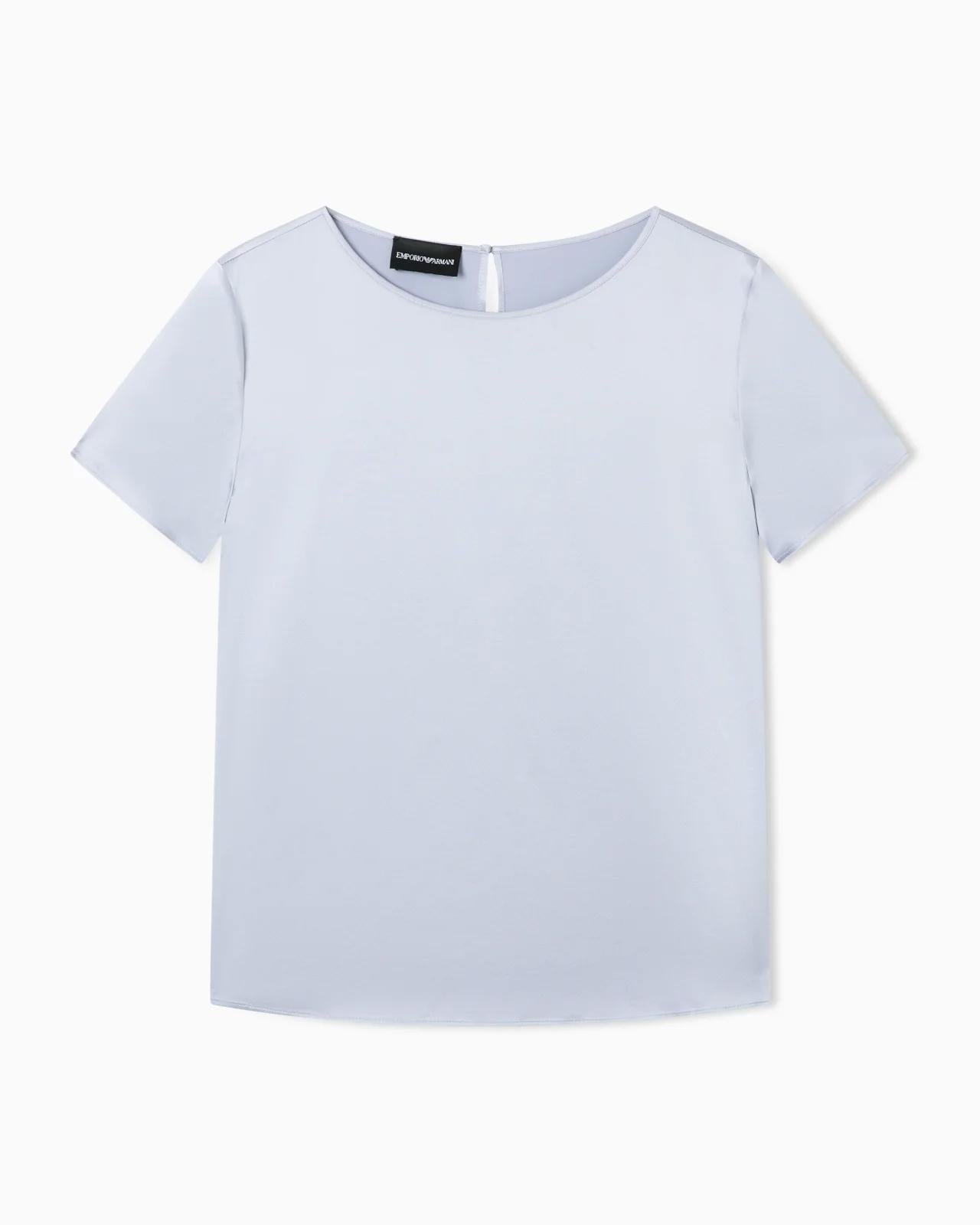 Blusa in raso di seta 8N2K152NXXZ U9341 ARMANI