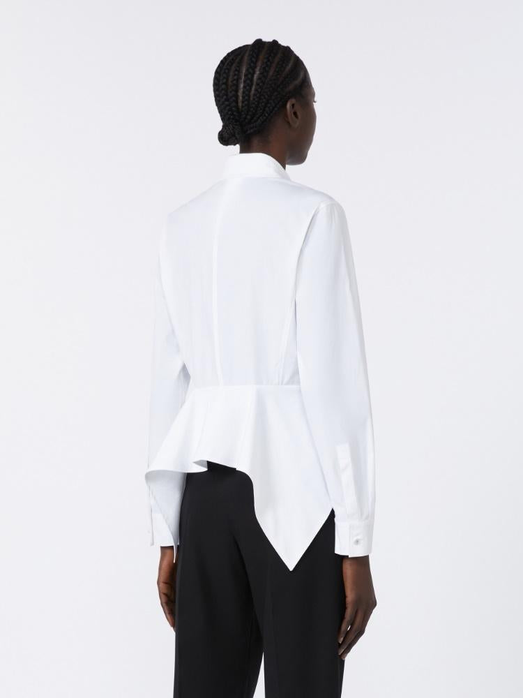 Camicia in popeline di cotone<BR/> GAMMA 001 MAX MARA