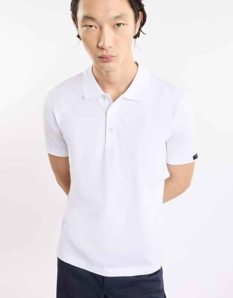 Polo in Jersey Mélange<BR/><BR/> NPMB2501340UCX B001 FAY